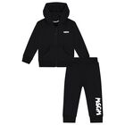 Black Logo Tracksuit, 2, hi-res