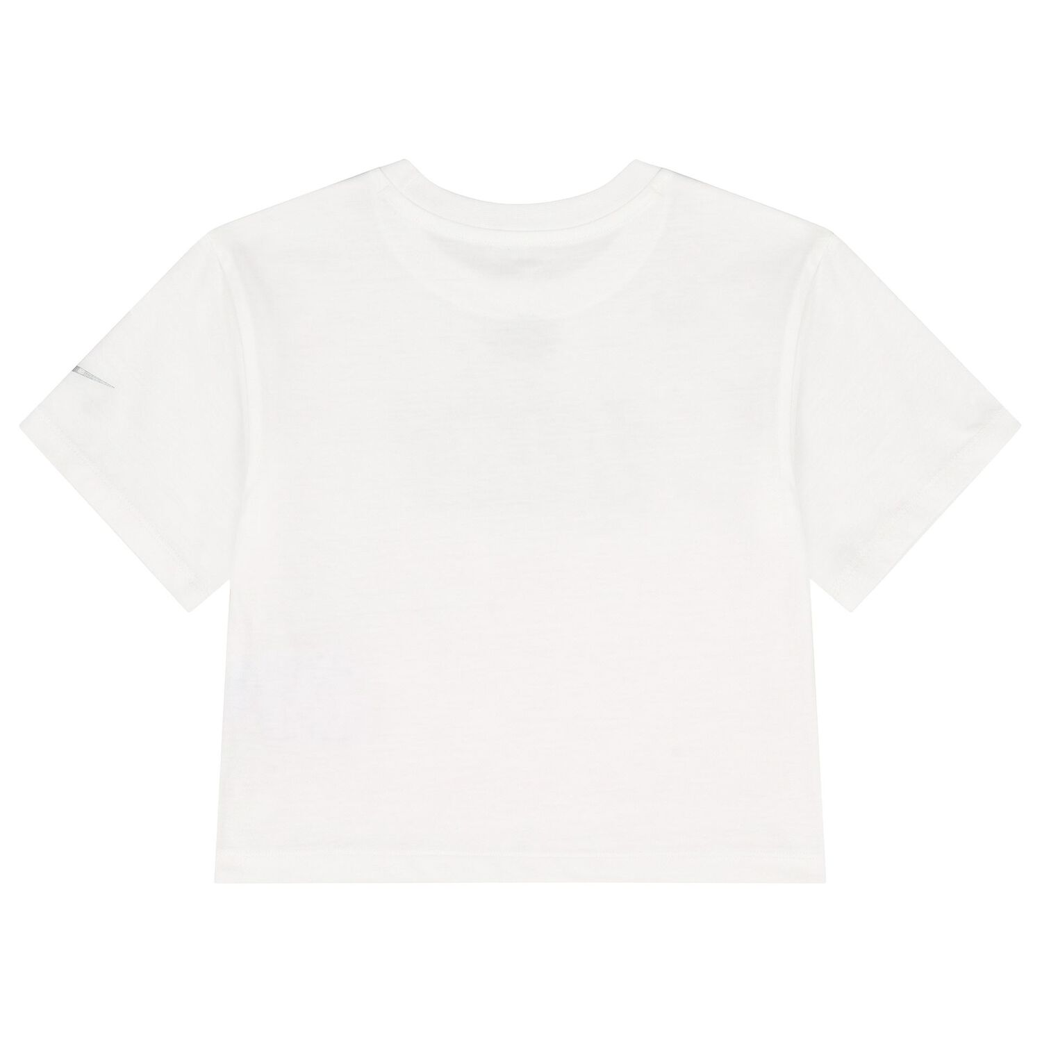 Girls White Logo T-Shirt, 2, hi-res