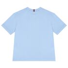 Boys Blue Logo T-Shirt, 3, hi-res
