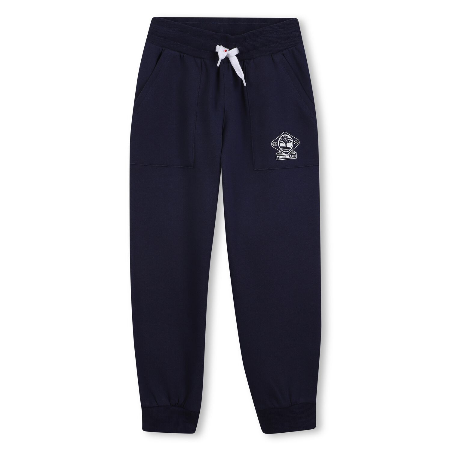 Boys Navy Blue Logo Joggers, 2, hi-res image number null