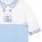 Boys Blue Babygrows (2 Pack), 1, hi-res