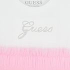 Girls White & Pink Logo Tulle Dress, 1, hi-res