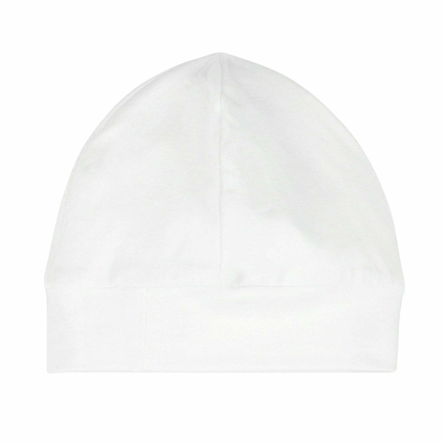 Baby Girls White Flower Hat, 1, hi-res image number null