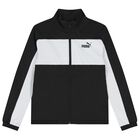 Boys Black & White Logo Tracksuit, 1, hi-res