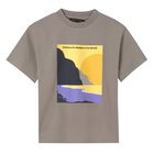 Boys Grey Abstract T-Shirt, 1, hi-res