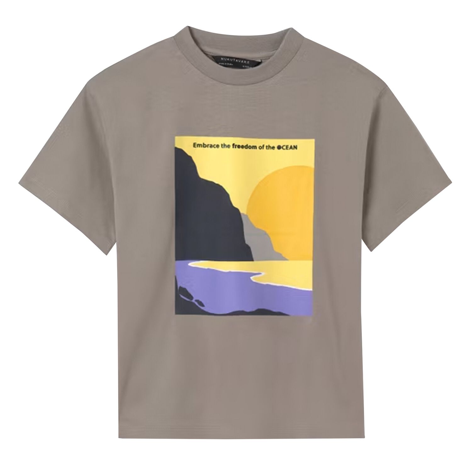 Boys Grey Abstract T-Shirt, 1, hi-res