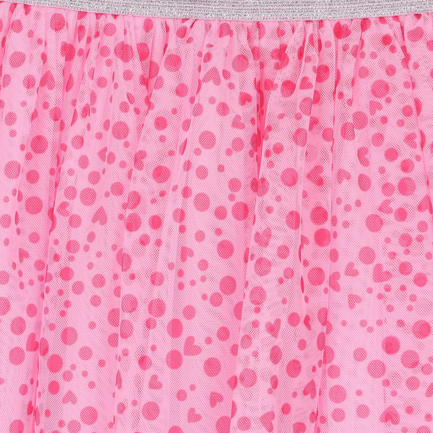 Girls Pink Tulle Skirt, 1, hi-res