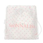 Girls White Teddy Bear Hand Bag, 1, hi-res