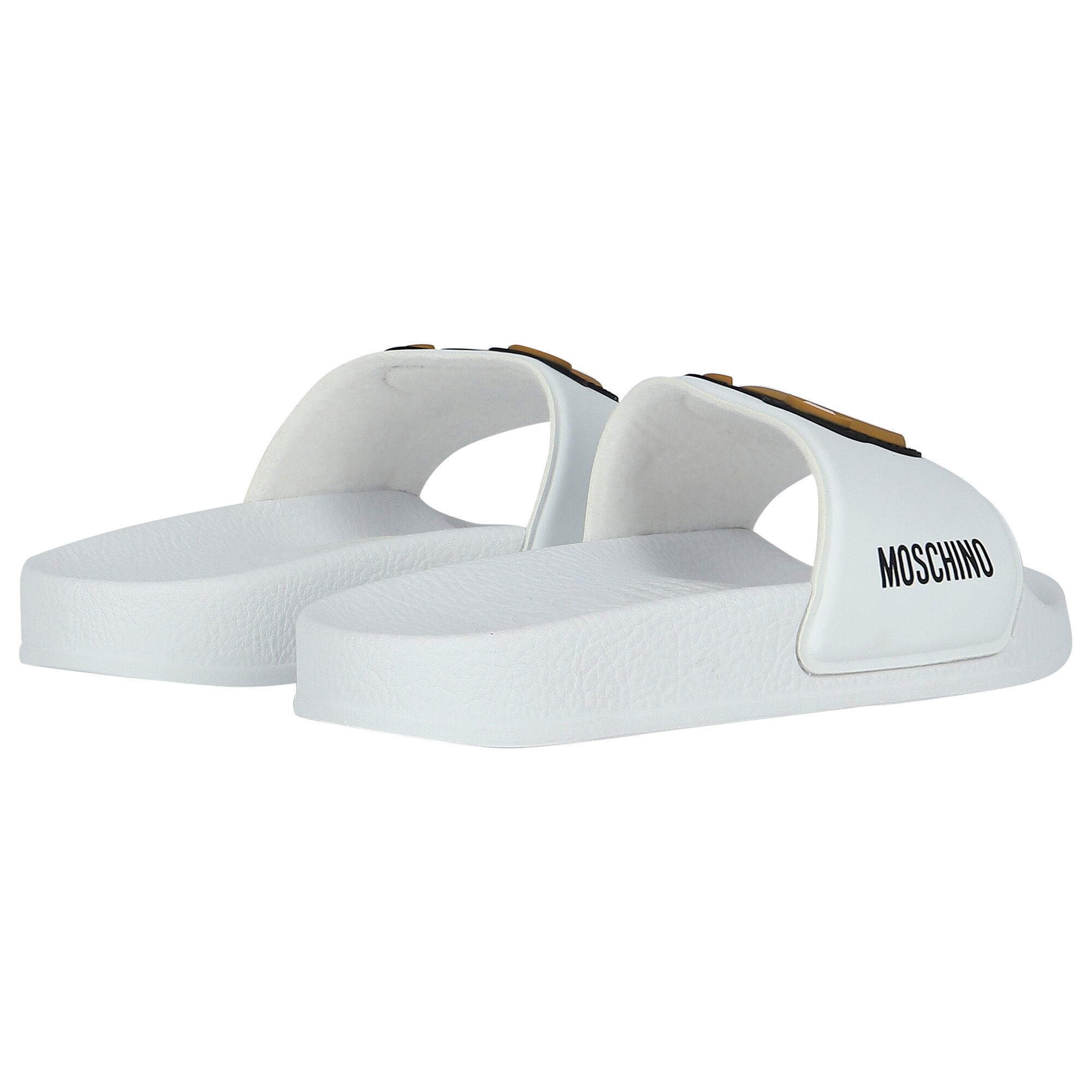Moschino 2025 sliders white