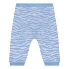 Baby Boys Blue Logo Trousers Set, 1, hi-res