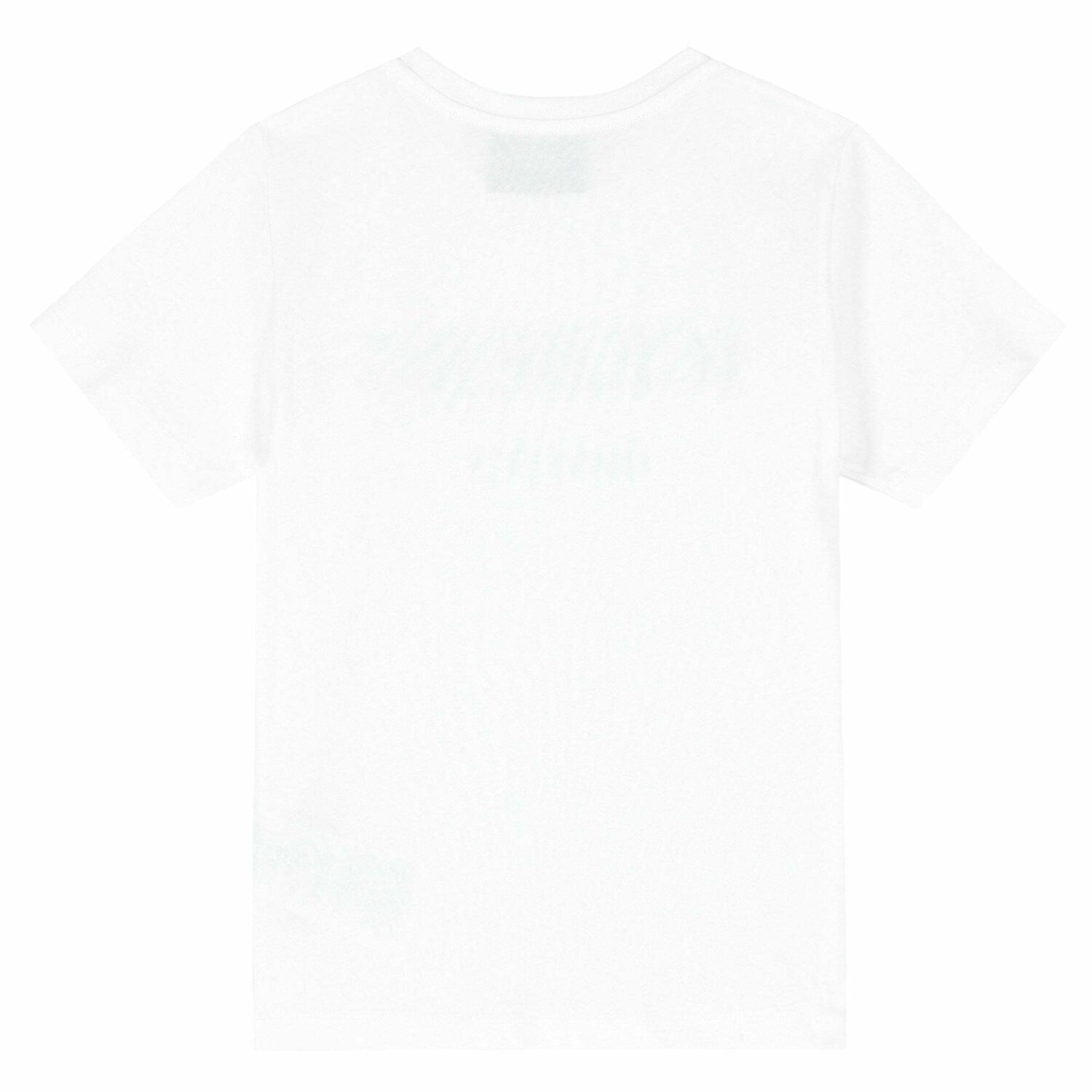 Boys White Logo T-Shirt, 2, hi-res