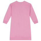 فستان بنات  بشعار تيدي بير  باللون الوردي, 4, hi-res