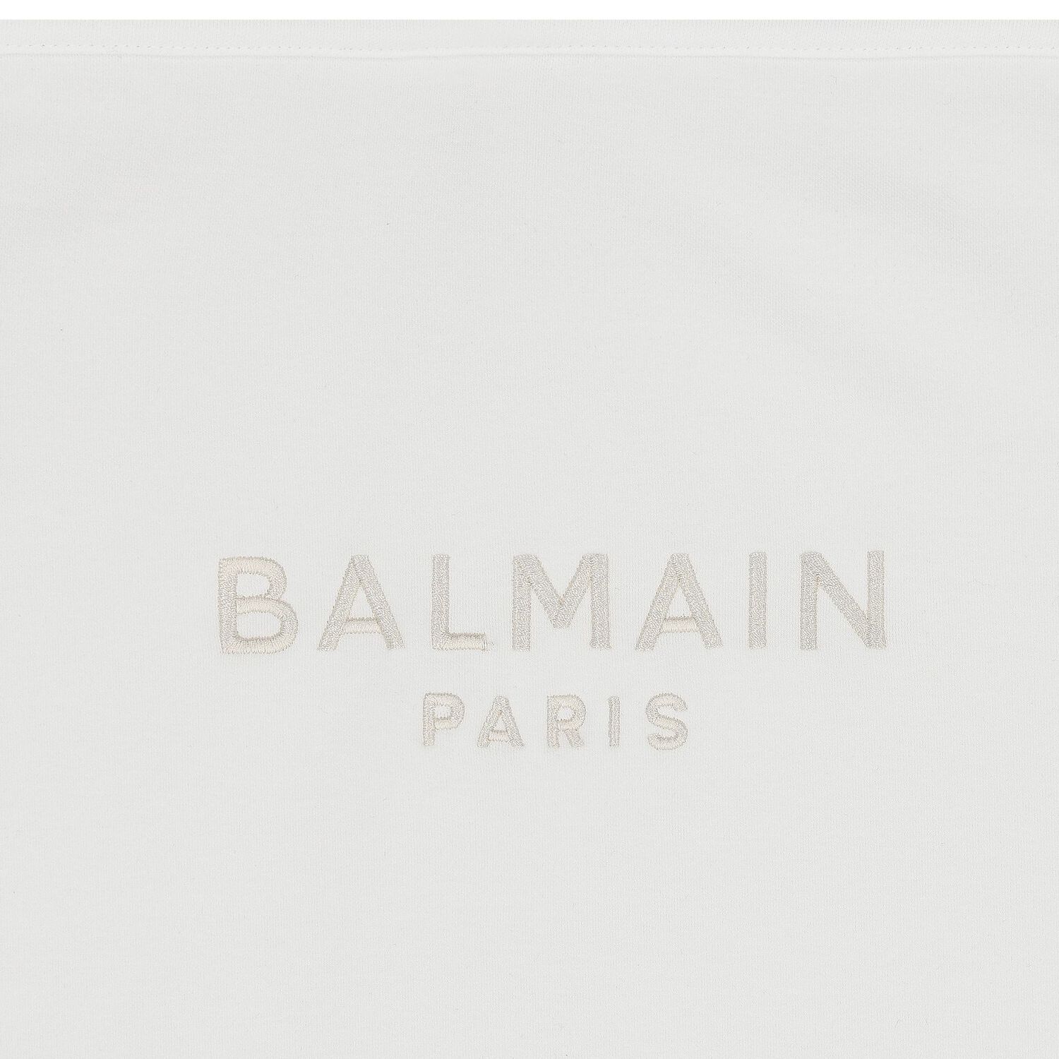 بطانية أطفال بشعار أبيض وذهبي, 1, hi-res