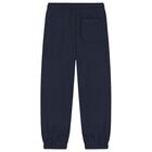 Boys Red & Navy Blue Logo Joggers Set, 1, hi-res