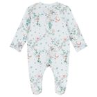 Baby Girls Mint Floral Babygrow Set, 1, hi-res
