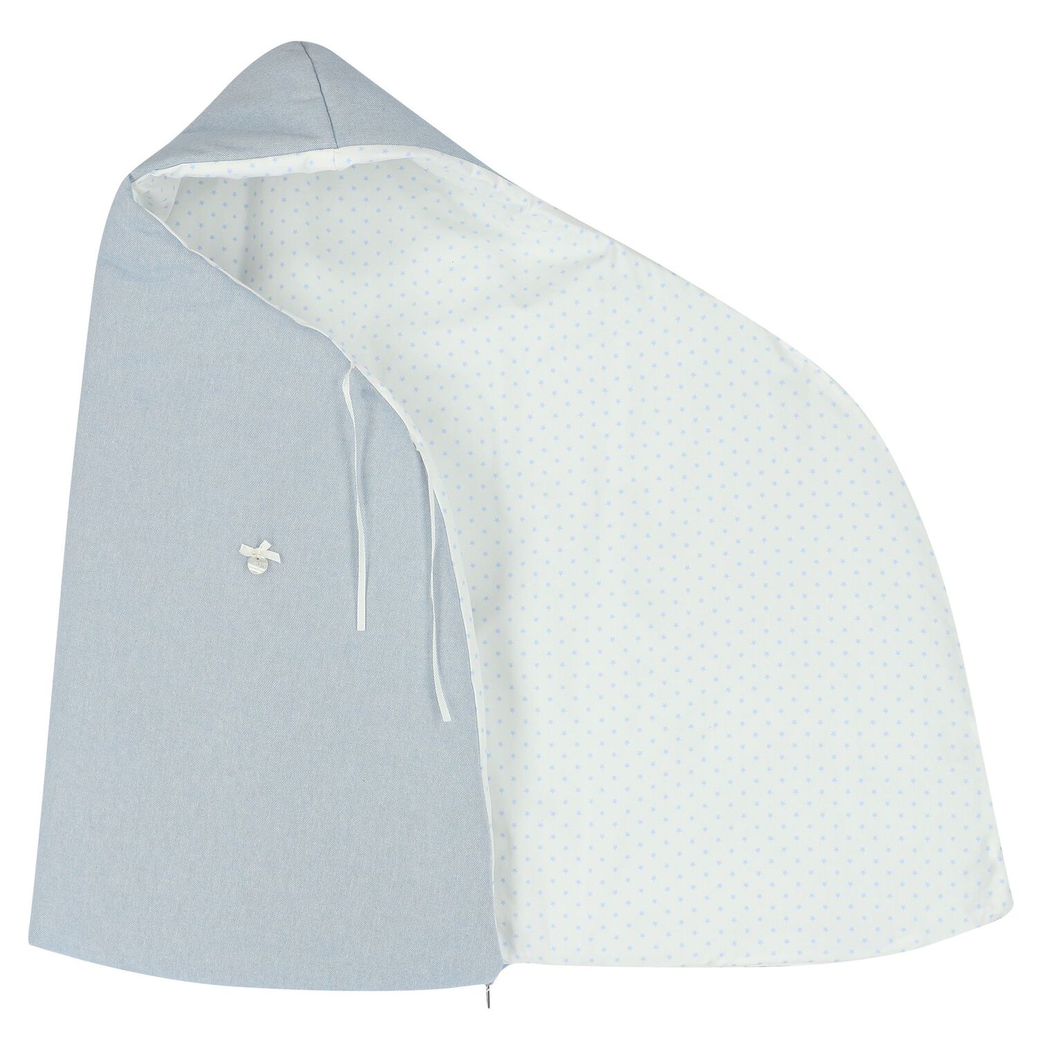 Boys Blue & White Stars Baby Nest, 2, hi-res image number null