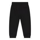 Baby Boys Black Logo Majolica Joggers, 1, hi-res