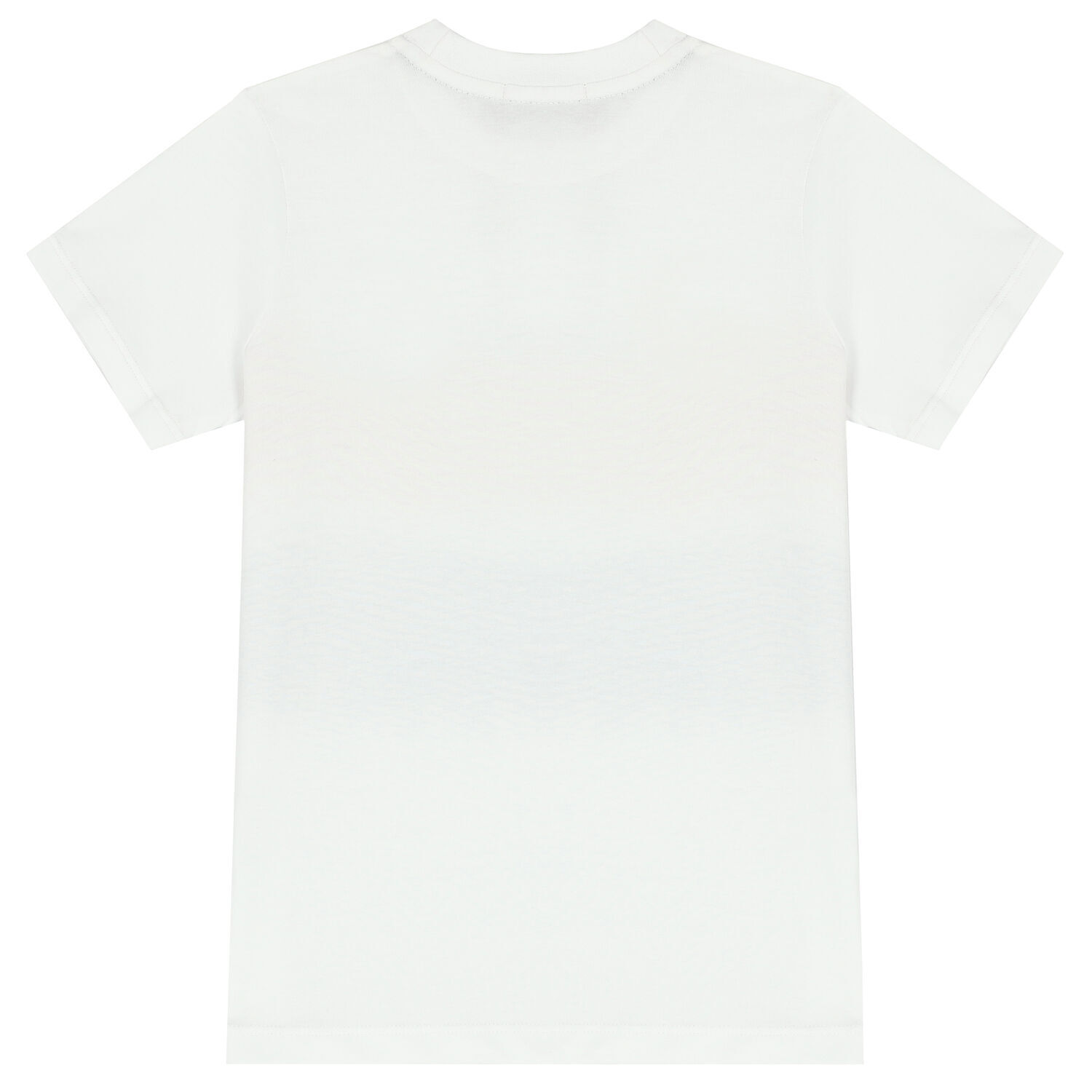 Boys White Striped Logo T-Shirt, 1, hi-res
