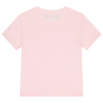 Girls Pink Choupette T-Shirt