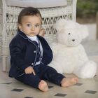 بنطلون باللون الكحلى للاةلاد, 1, hi-res