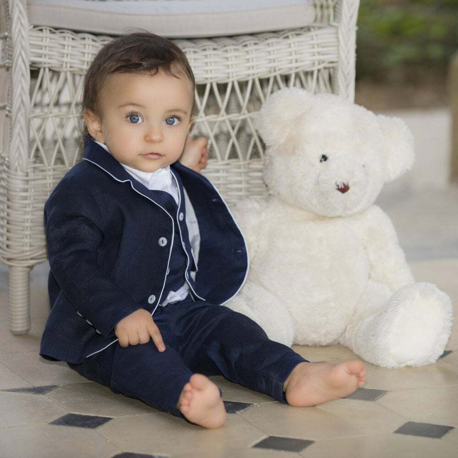 بنطلون باللون الكحلى للاةلاد, 1, hi-res image number null