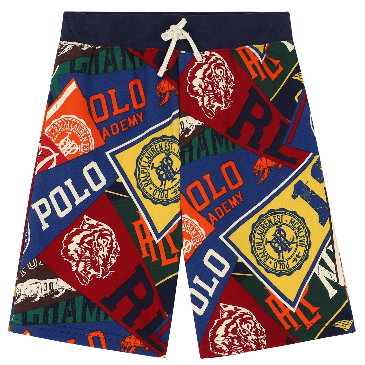 Boys Multi-Colored Logo Shorts, 1, hi-res image number null