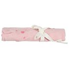Baby Girls Pink Teddy Bear Hooded Towel, 2, hi-res