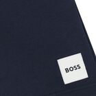 شورت أطفال بالشعار باللون الكحلي للأولاد, 1, hi-res