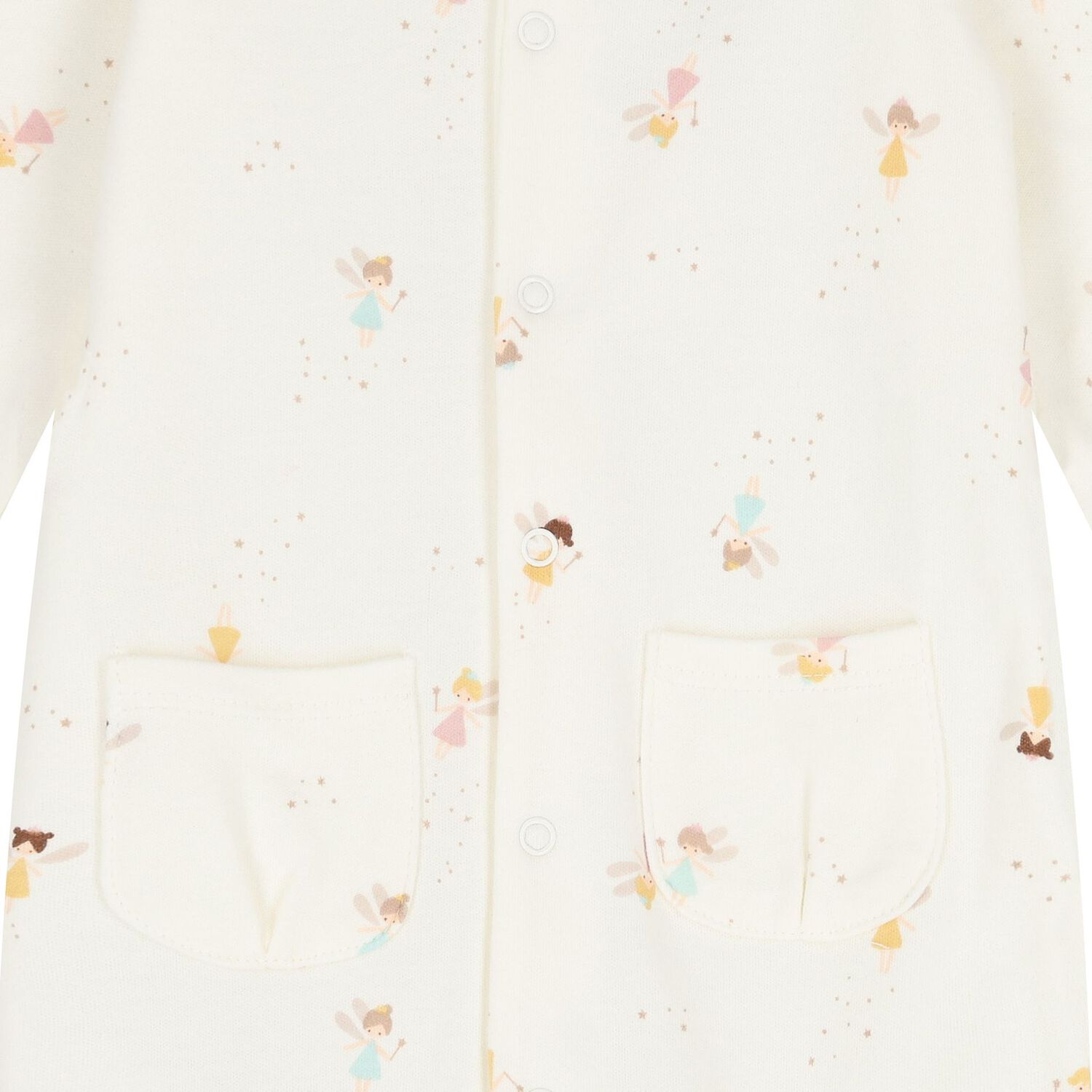 طقم افرول للبنات بطبعه جنيه باللون العاجى ( 2 قطعه ) , 1, hi-res image number null