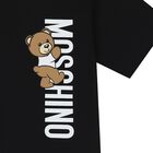 Black Teddy Bear Logo T-Shirt, 5, hi-res