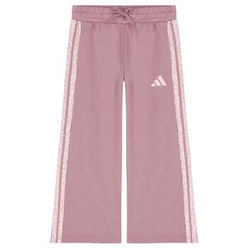 Girls Pink Logo Trousers