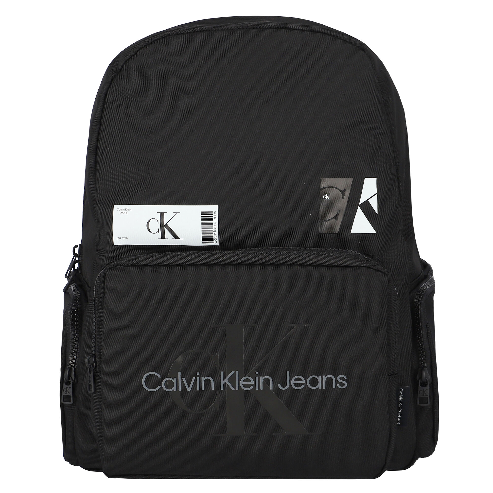 Calvin Klein Black Logo Backpack Junior Couture UAE
