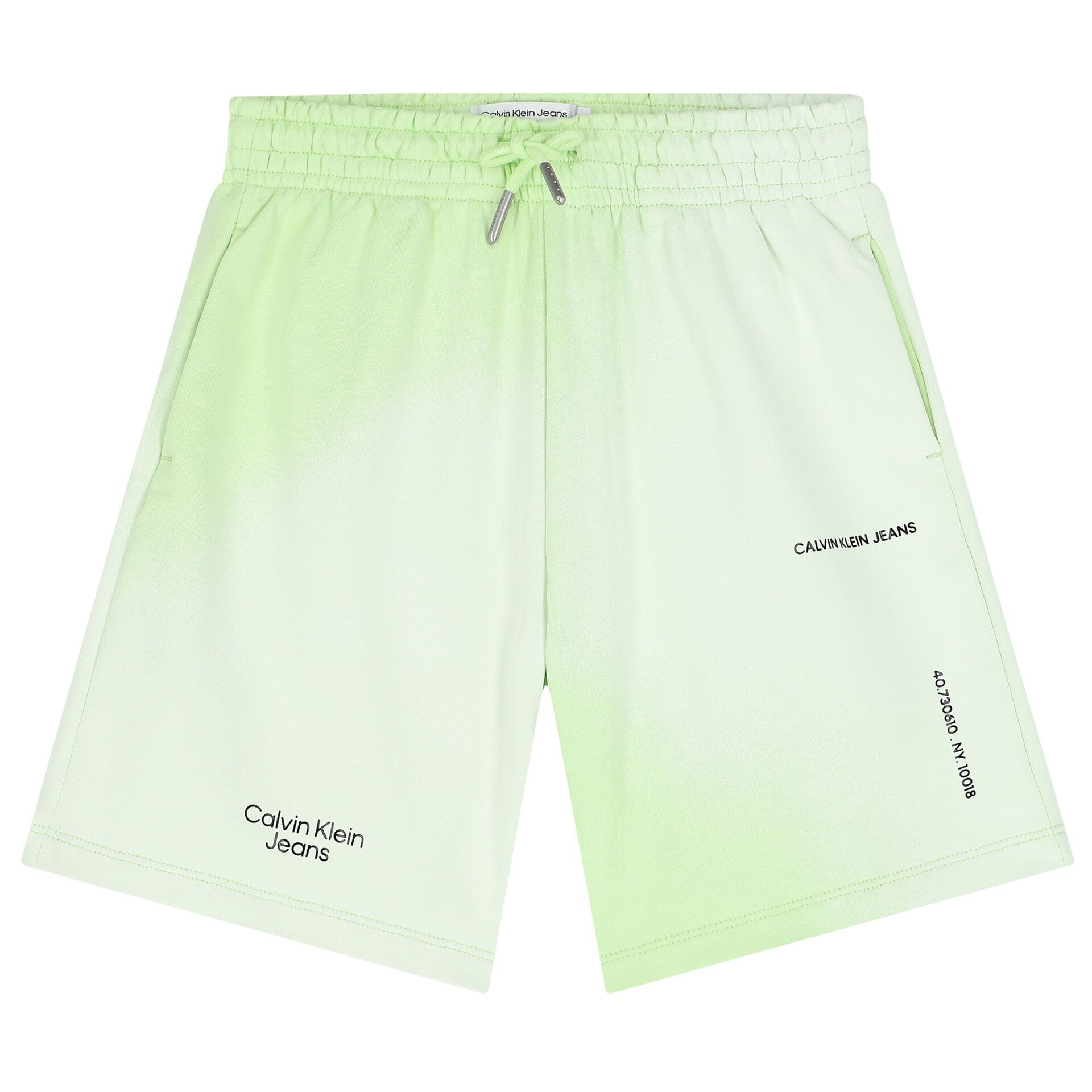 Calvin Klein Boys Green Logo Shorts Junior Couture UAE