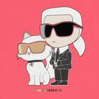 Girls Pink Logo Ikonik Logo Sweatshirt, 1, hi-res