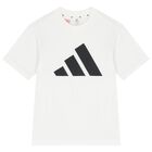 White & Black Logo Shorts Set, 1, hi-res
