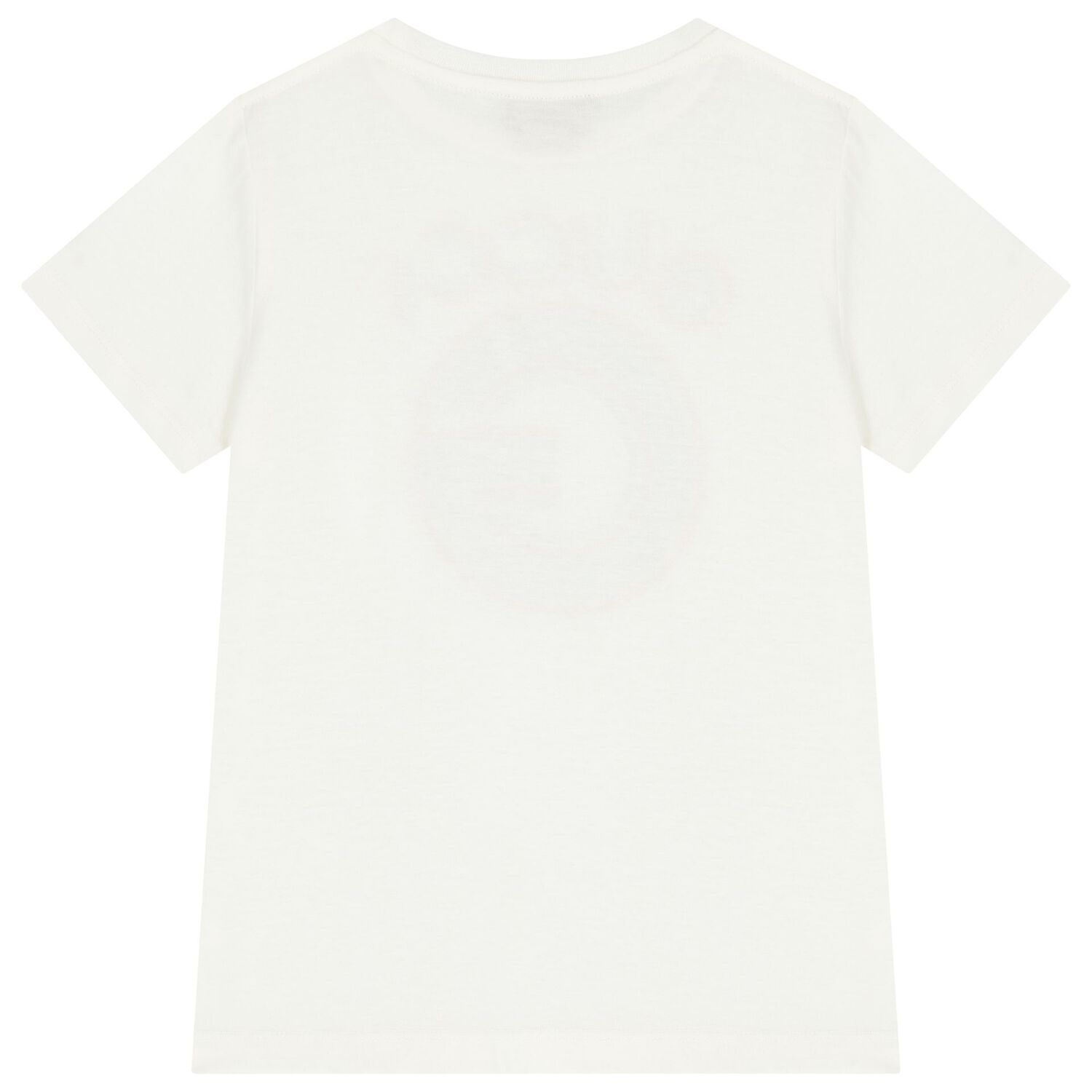 White Cotton Logo T-Shirt, 1, hi-res