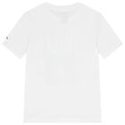 Boys White Jordan T-Shirt, 1, hi-res