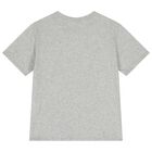 Boys Grey Bug logo T-Shirt, 1, hi-res