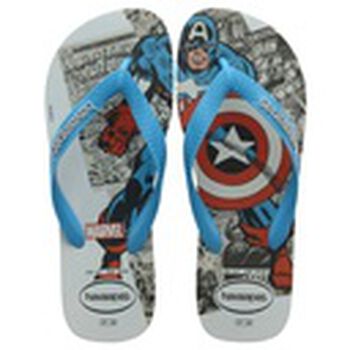 Havaianas Boys Blue Captain America Flip Flops, 1 Boys Blue Captain America Flip Flops