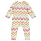 Multi-Coloured Zig Zag Babygrow, 2, hi-res