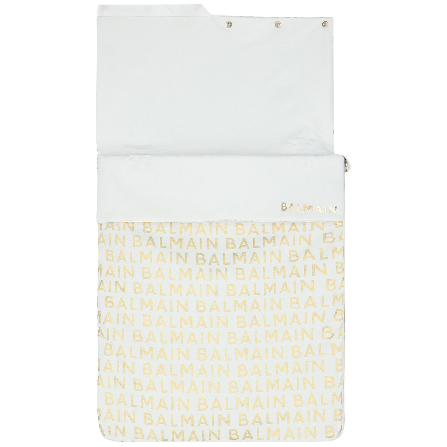 مدس بالشعار باللون الأبيض والذهبي, 1, hi-res