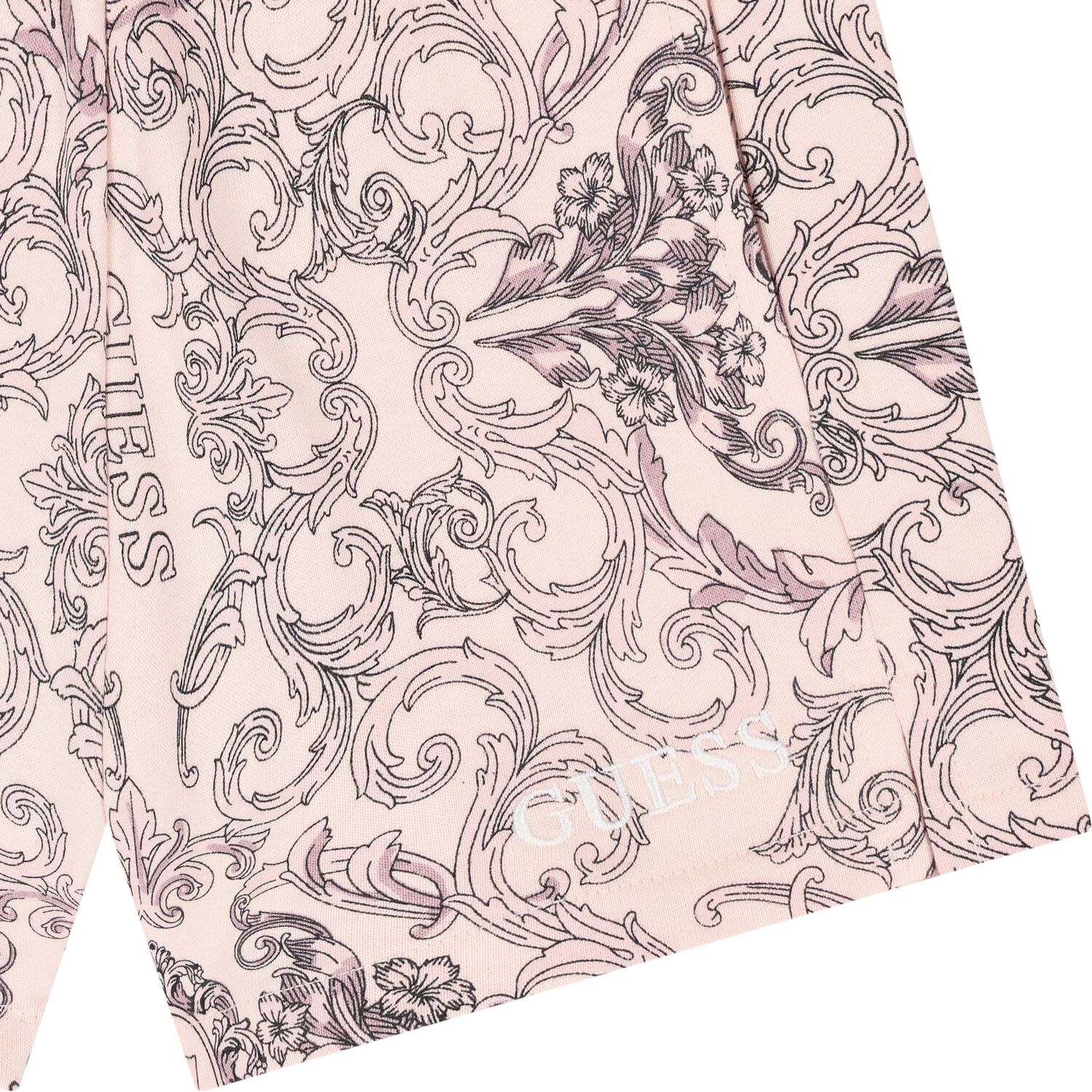 Girls Pink Logo Shorts, 1, hi-res image number null