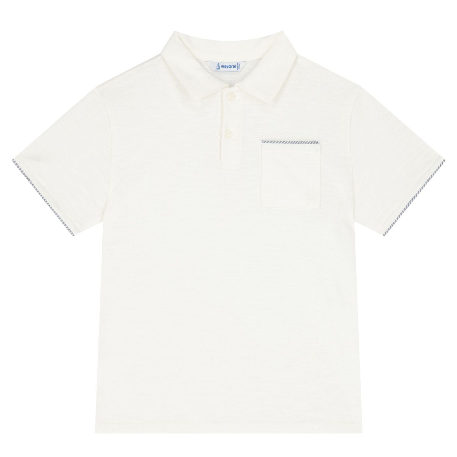 طقم شورت أولاد مخطط باللون الأبيض والأزرق الداكن , 1, hi-res