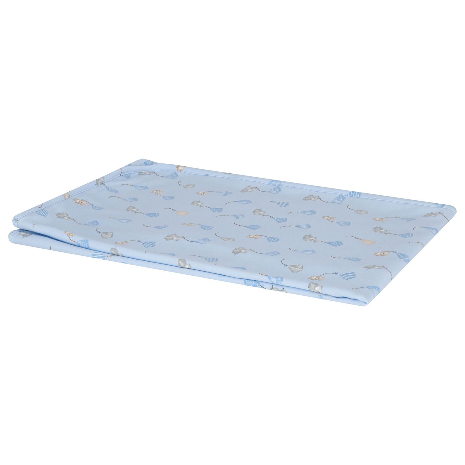 Baby Boys Blue Blanket, 3, hi-res image number null