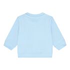 Baby Boys Blue & White 3-Piece Tracksuit Gift Set, 2, hi-res