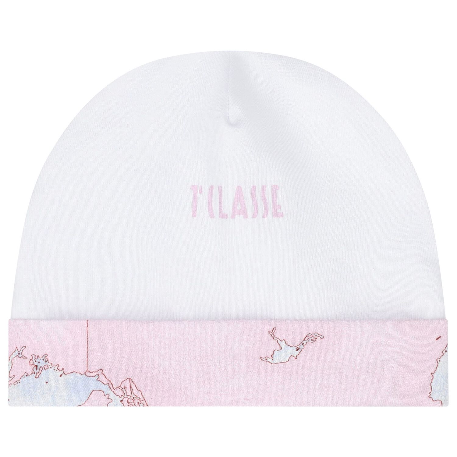 طقم هدية مدس بطبعة الخريطة باللون الأبيض و الوردى, 3, hi-res