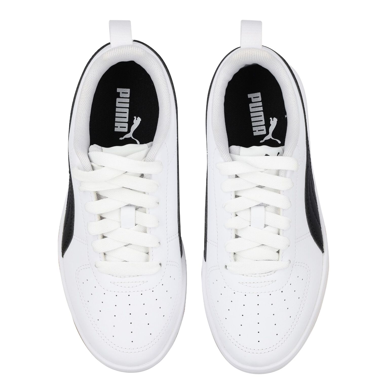White & Black Rickie Trainers, 3, hi-res image number null