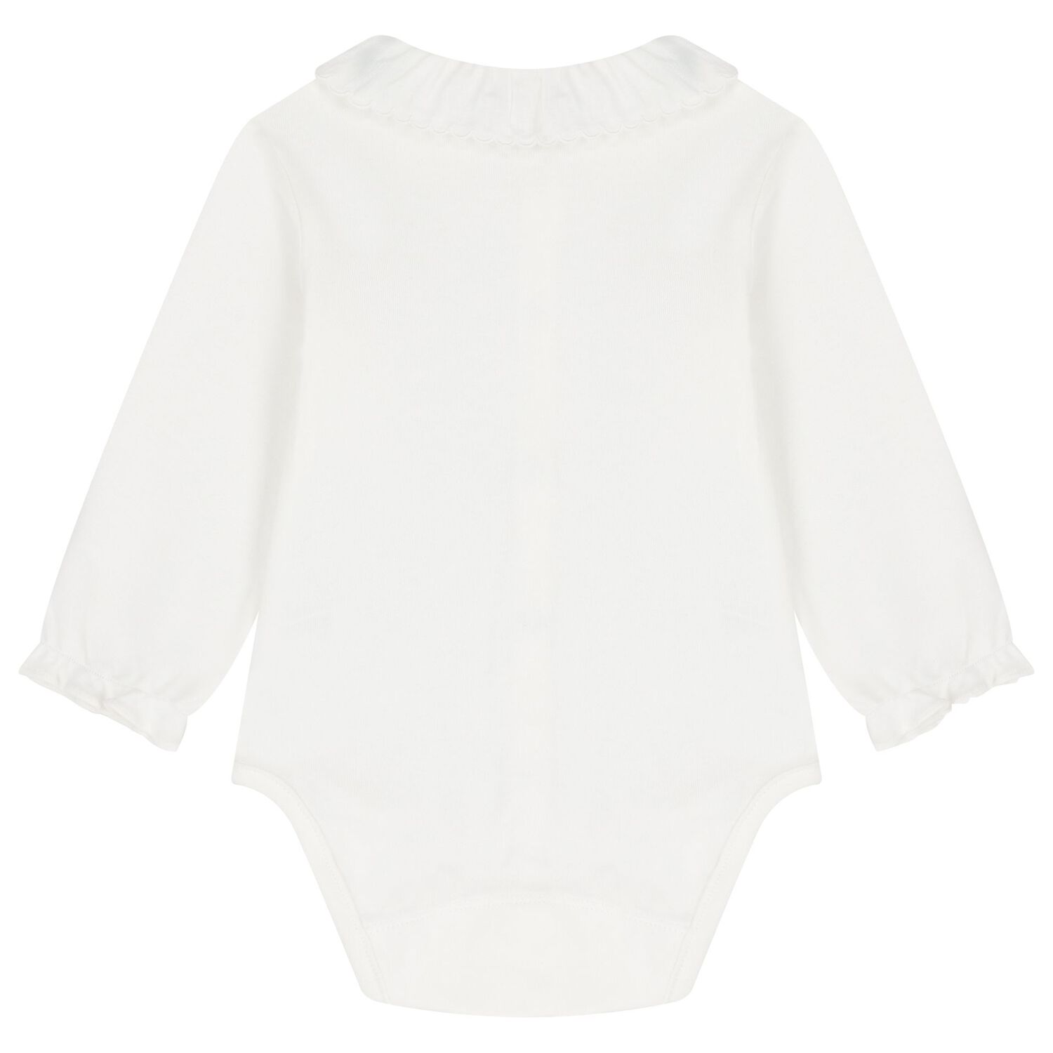 طقم بدله اطفال للبنات مزينه بزهور باللون الوردى والعاجى , 1, hi-res image number null