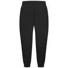 Boys Black Logo Jersey Joggers, 1, hi-res