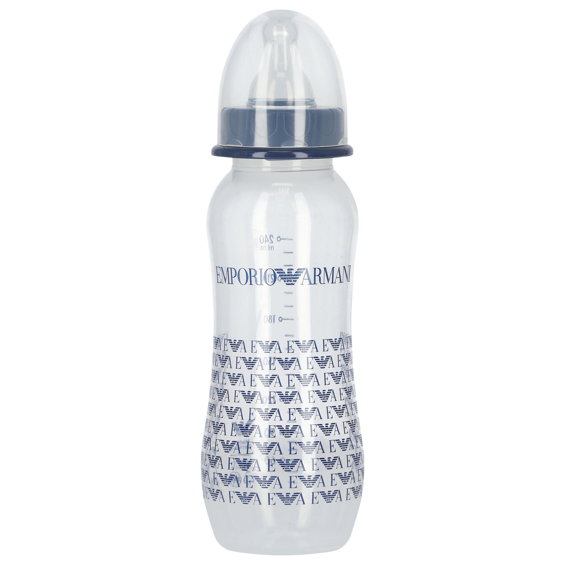 Emporio Armani Baby Boys Navy Blue Logo Baby Bottle Junior Couture UAE